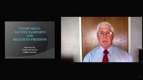 Legal Issues Relating to Vaccine Mandate - Attorney Mat Staver