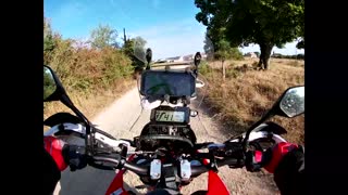 HONDA CRF 300 RALLY- France Trans Euro Trail section 13 / 16 / 31 CRASH