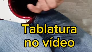 Harpejo em C maior. Aumente sua velocidade com este exercício. Tablatura no vídeo