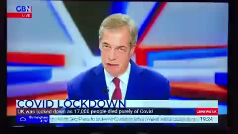Nigel Farage a obtenu le nombre exact de personnes qui sont mortes "uniquement" du Covid