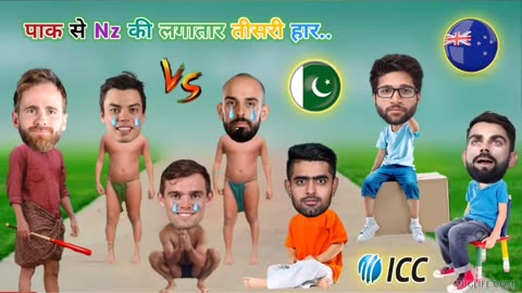 Cricket comedy|Pak vs Nz 3rd ODI Highlights|Imamulhaq 90* Baber Azam54 Virat Kohli Williamson