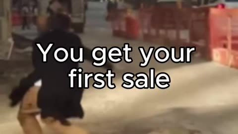 Getting your first sale