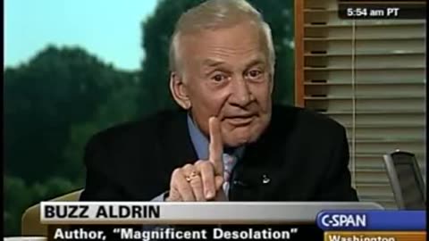 C-SPAN: Buzz Aldrin Reveals Existence of Monolith on Mars Moon