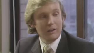 34 year old Donald Trump asked if he’d ever run for President