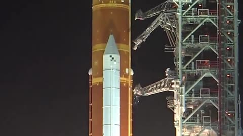 the Orion spacecraft launched aboard the Space Launch System