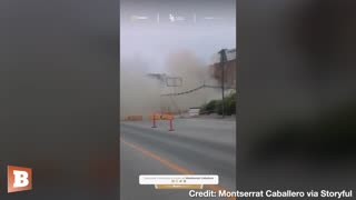 WOAH! Building Collapses After Landslide in Tijuana, Mexico