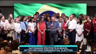 Nationwide Protests Spark In Brazil After Historic Presidential Election