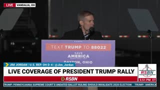 Jim Jordan Speech: Save America Rally in Vandalia, OH - 11/7/22