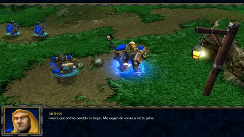 warcraft 3 Reign of chaos HD campaña humanos historia escenas parte 1 y video inicial español