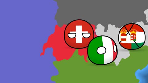 History of Switzerland - Countryballs