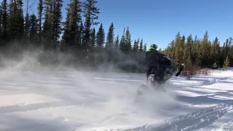 Wheelie Snowmobile