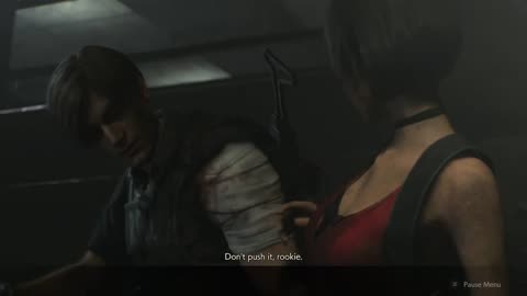 Resident Evil 2 - Don't push it, rookie