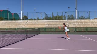 US Sports Tennis Featuring: Ana Lopez Class Of 2024