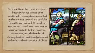 The Eighth Day of Christmas The Solemnity of Mary etc.