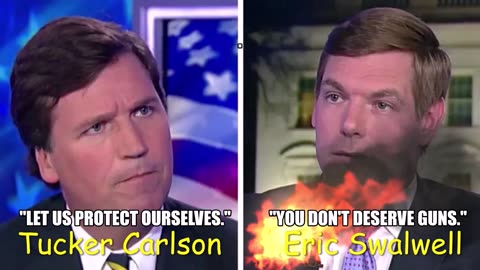 SWALWELL SINKS INTO THE SUNSET OF FACT IN THE FACE OF TUCKER CARLSON