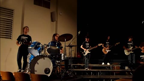 Alabama Shakes cover ~ Hold On ~ WMS Stage Band 2015