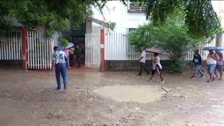 LLuvia en El Pozón