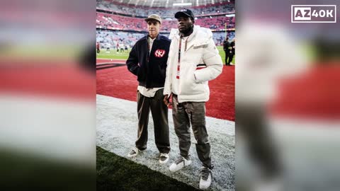 Tom Brady Meets Serge Gnabry, Alphonso Davies, Musiala & Muller at Allianz Arena