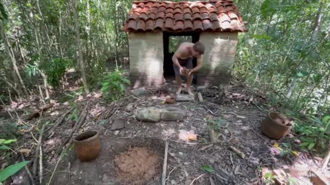 Primitive Technology: Making Iron From Creek Sand
