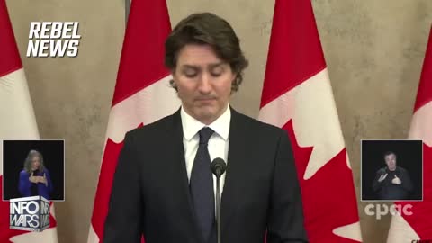 Justin Trudeau Threatens To Destroy Canadian Lives If They peacefully Protest