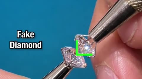 A cubic zirconia stone can scratch another cubic zirconia stone but it can’t scratch a diamond!