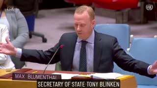 Max Blumenthal provides a barn-storming speech addressing the UN Security Council