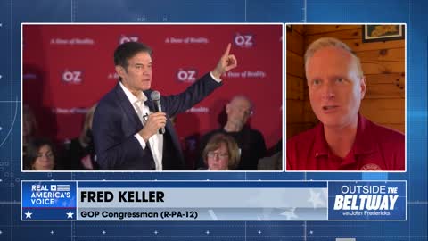 Fred Keller on Oz surge in PA: "A man of the people"