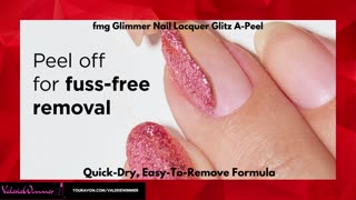 Avon fmg Glimmer Nail Lacquer- Glitz A-Peel