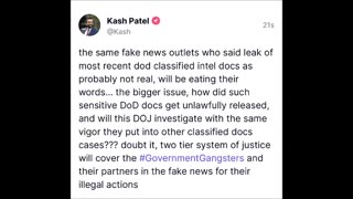 Kash Patel - Fake News