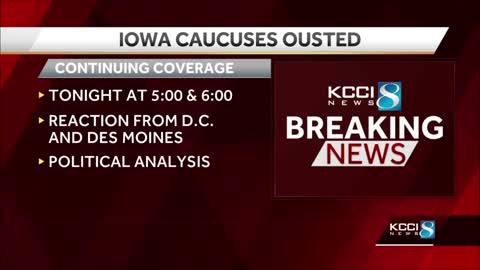 Iowa caucuses ousted from top spot
