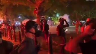 New video shows Antifa attacking Trump White House