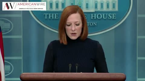 Psaki: There is Not an Intention or Plan for any Military Evacuation of Americans in Ukraine