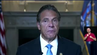 Former NY gov. Cuomo applauds his handling of COVID-19 in farewell speech.