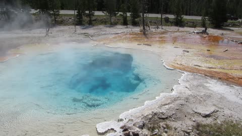 Silex Spring, Lower Geyser Basin, Yellowstone National Park