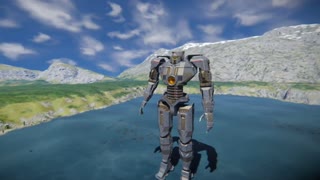 The Jaeger. Pacific rim style mecha build. Space Engineers Xbox