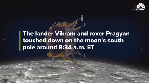 India becomes the first country to land on South pole of the moon #India