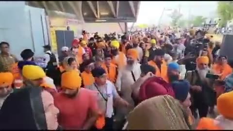 Over 25,000 Sikhs at the funeral of Hardeep Singh Nijjar