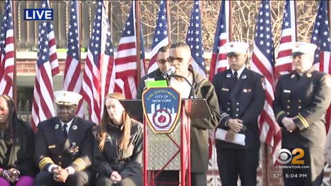 Remembrance vigil underway for FDNY EMT Yadira Arroyo