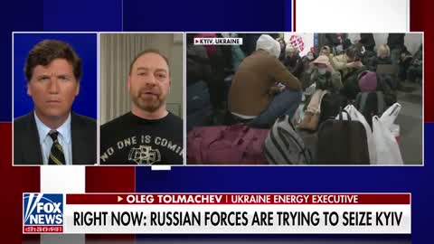 Tucker- Ukraine energy executive details his experience evacuating Kyiv - Fox News Video