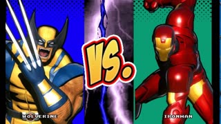 wolverine vs iron man and spider man