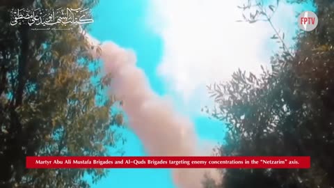 (EN Translated) Abu Ali Mustafa Brigades (PFLP) attack Netzarim axis, July 3, 2024.