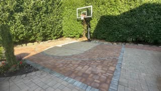 Paver Basketball Court