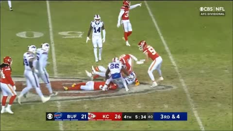 Buffalo Bills vs. Kansas City Chiefs Full Highlights 4th Quarter | NFL Divisional Round 2021 part 3