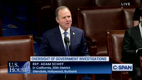 REP. SCHIFF: "Republicans in Congress just don't care! The greatest terrorist threat