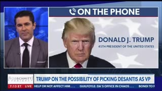 Donald Trump Interview with Newsmax- March 25, 2023