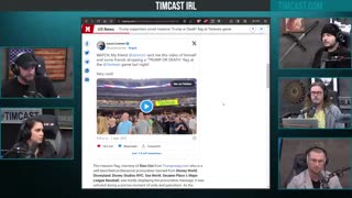 Timcast IRL - Fans At Yankee Game Display "Trump Or Death" Banner As Tensions Escalate