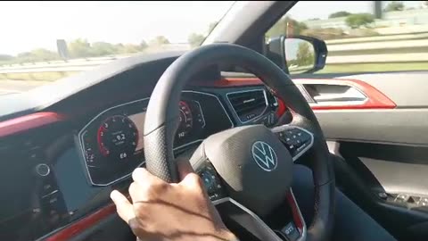 THE POLO GTI GETTING ON THE HIGHWAY