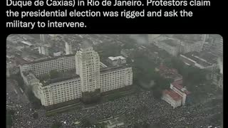 BRAZIL PROTESTORS STANDING UP!