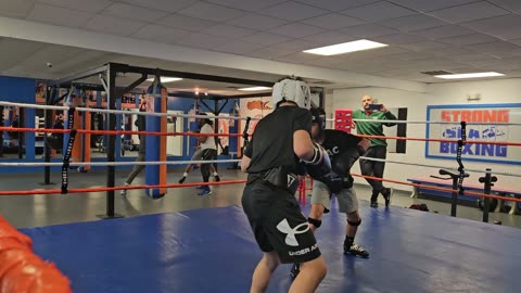 Joey sparring Nico round 1. 12/28/23