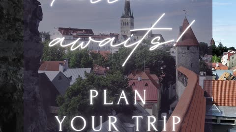 🏰 Tallinn awaits! ✈️ Plan your trip now!